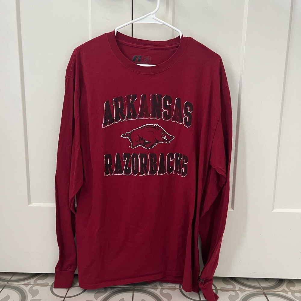 Mens Arkansas Racerbacks long sleeve